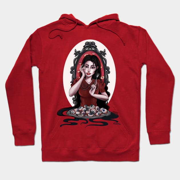 Midnight Feast Hoodie by Magda Chonillo